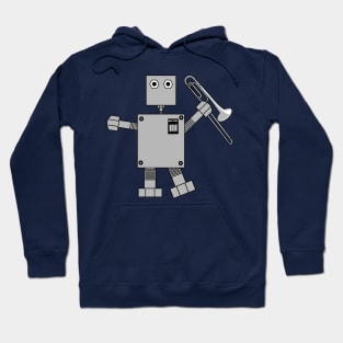 Trombone Robot Hoodie